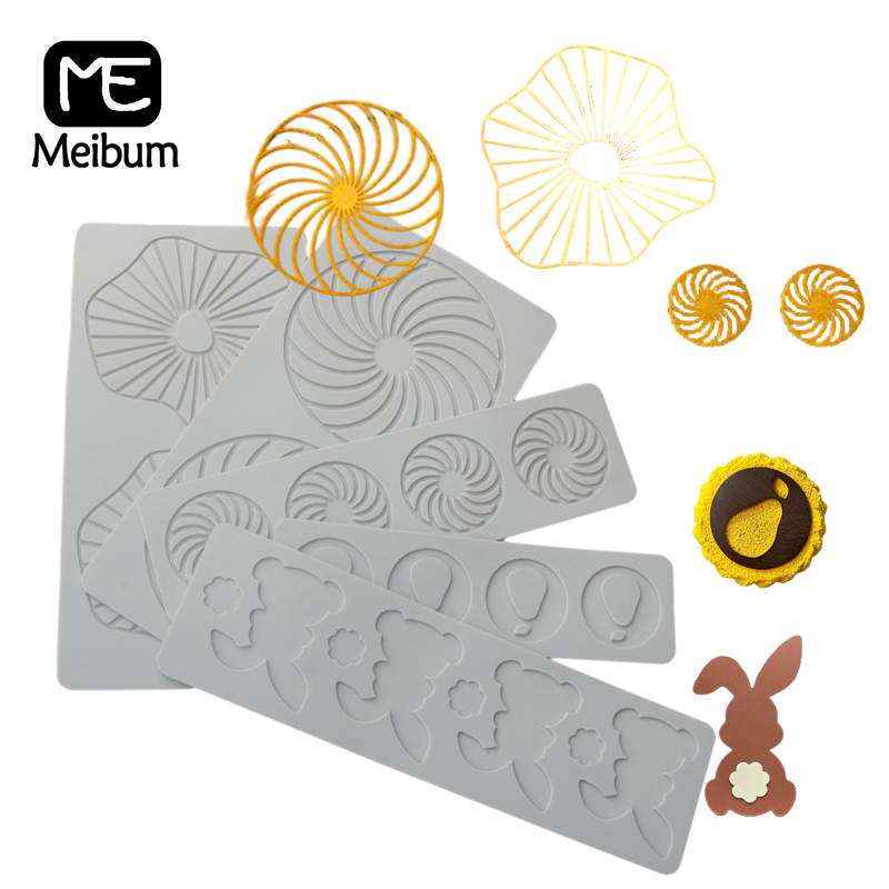 Bunny Cake Mold - Silicone Lace Mat Pear or Rabbit