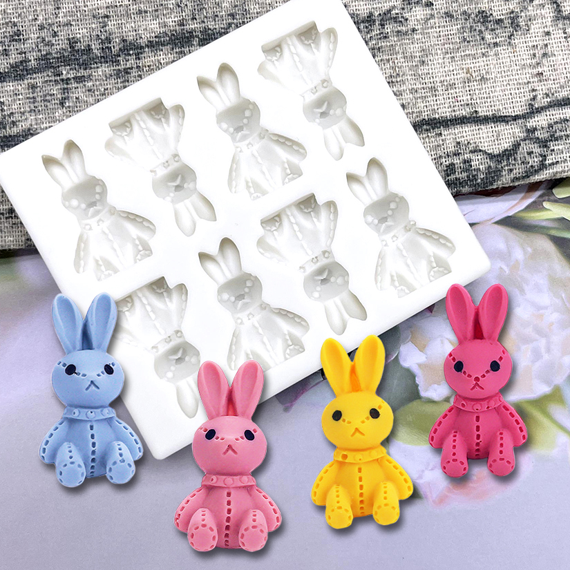 Bunny Cake Mold - Easter Bunny Silicone Cake Baking Mold