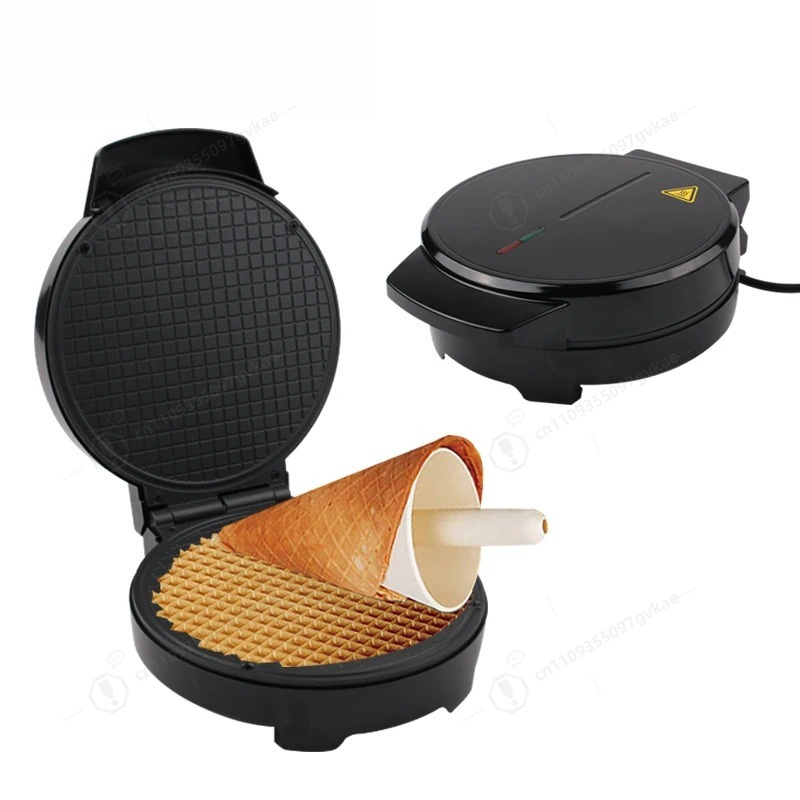 Egg Waffle Pan - Electric Egg Roll Maker DIY Ice