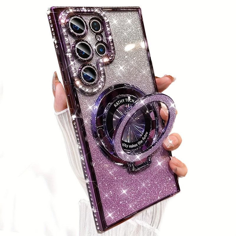 Taco Stand Holder - Luxury Side Diamond Glitter Magnetic Stand