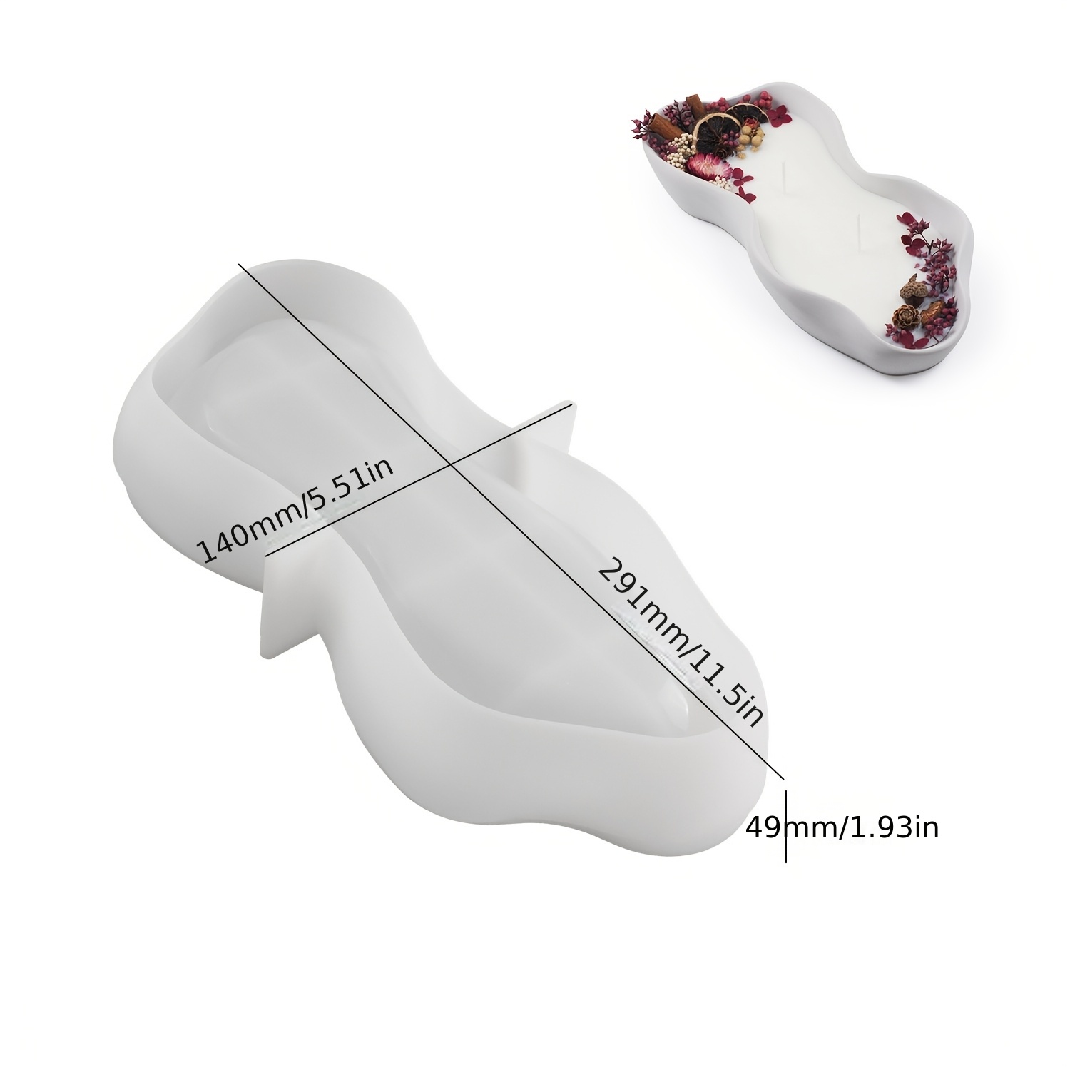 1 Large Irregular Oval Silicon - Potsticker Mold のレビューと価格