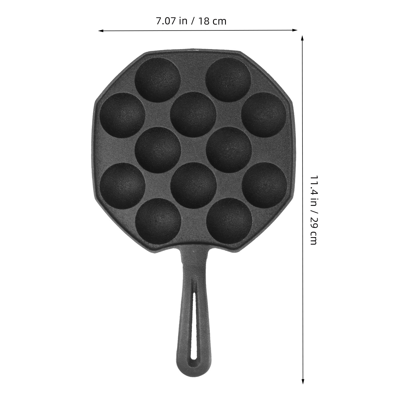 12 Molds Takoyaki Pan Cast Iro - Takoyaki Grill Plate のレビューと価格