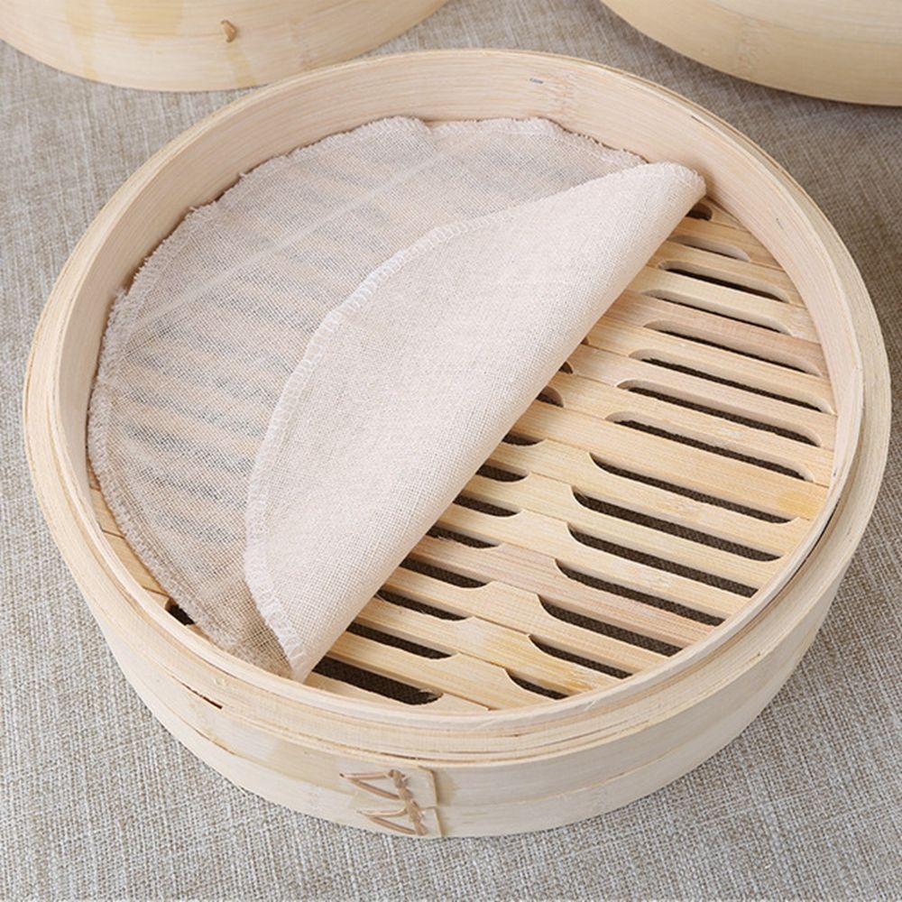 Steaming With Lid Cooking Tool - Bao Steamer Bamboo のレビューと価格
