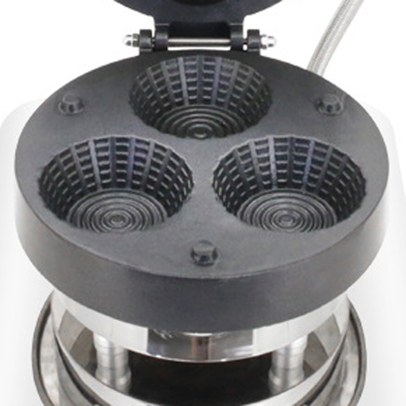 Commercial Triple-Hole Ice Cre - Waffle Cone Maker のレビューと価格