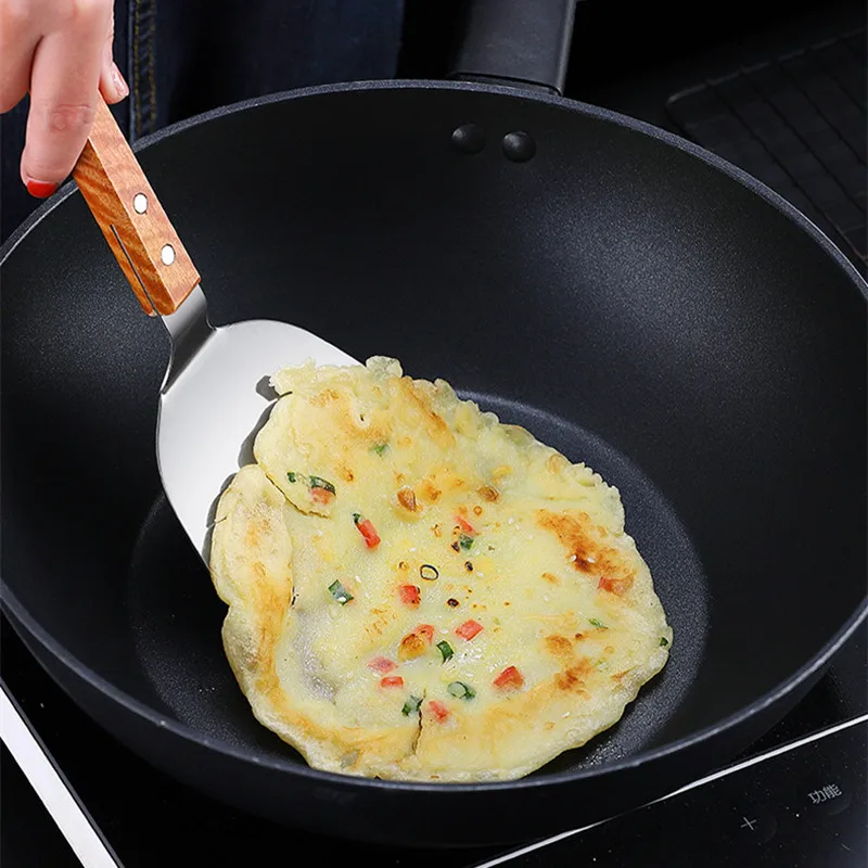 Stainless Steel Wooden Handle  - Okonomiyaki Spatula のレビューと価格