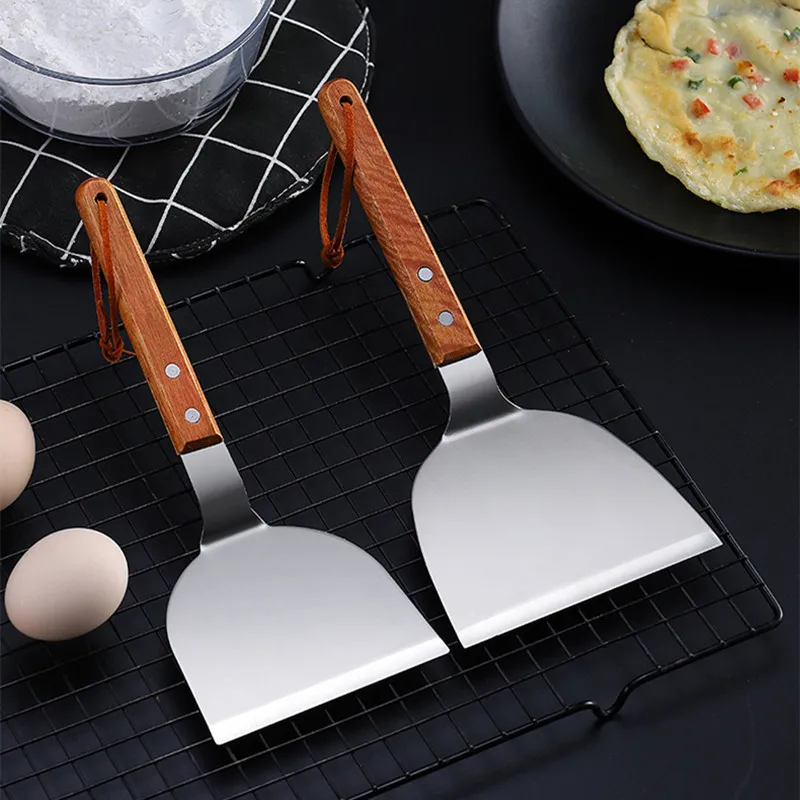 Stainless Steel Wooden Handle  - Okonomiyaki Spatula のレビューと価格