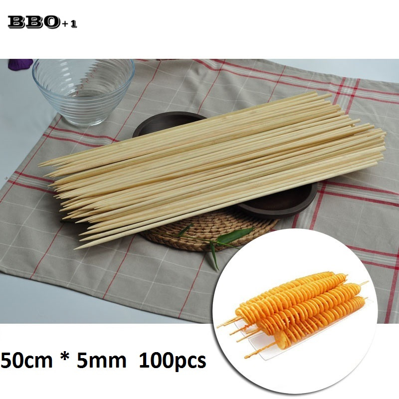 50cm x 5mm Long Disposable BBQ - Corn Dog Stick のレビューと価格