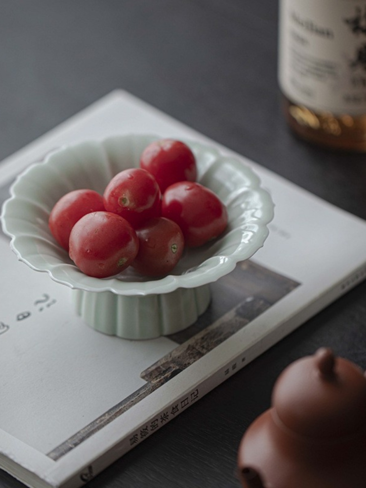 Chinese Style Ceramic Lotus Pe - Dim Sum Basket のレビューと価格