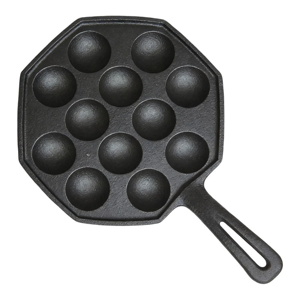 Cast Iron 12 Pits For Baking T - Takoyaki Grill Plate のレビューと価格