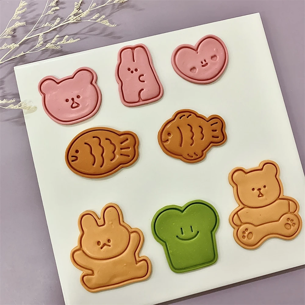 Cute Animal Cookie Embossing S - Bunny Cake Mold のレビューと価格