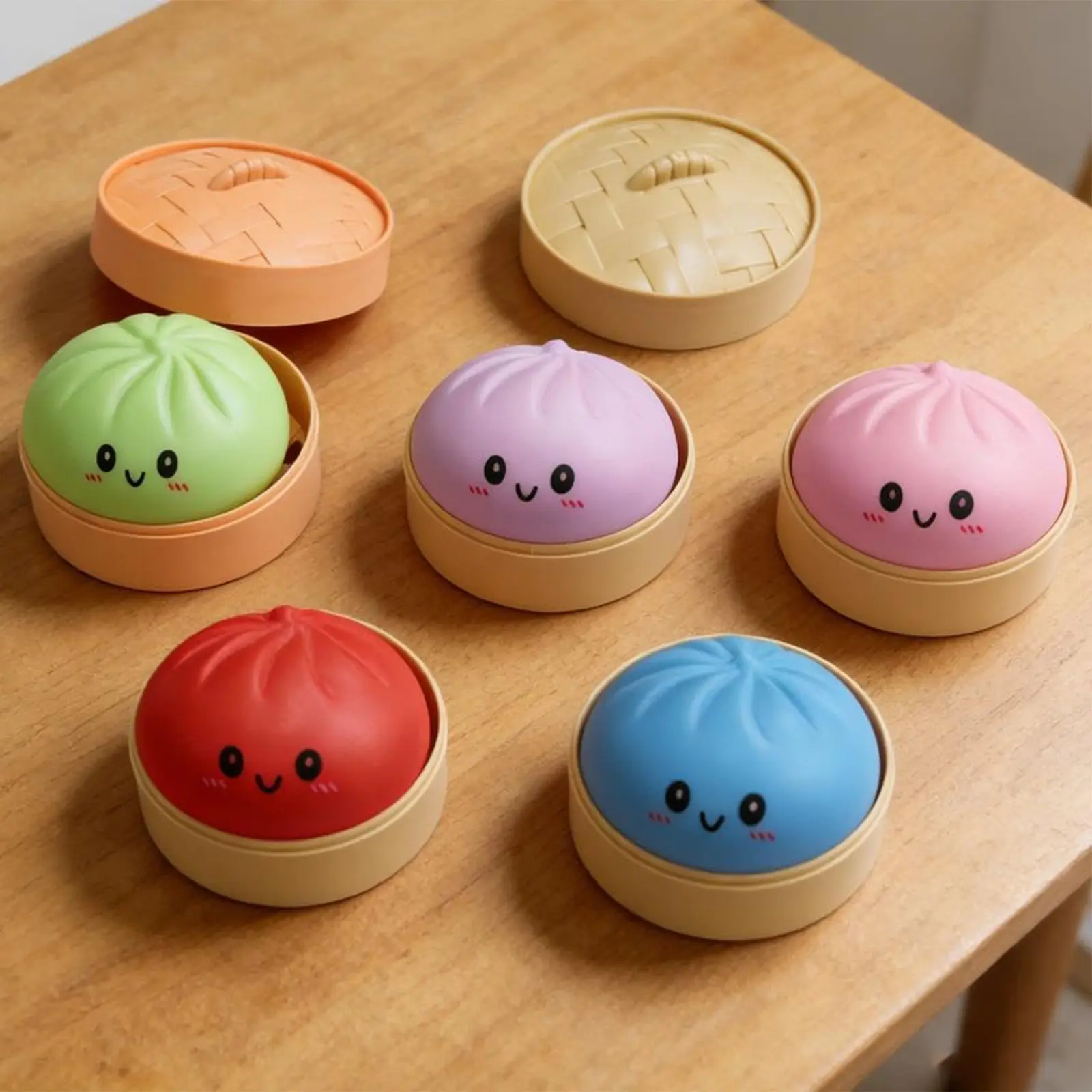 1pc Bamboo Steamer Bao Bun Squ - Bao Steamer Bamboo のレビューと価格