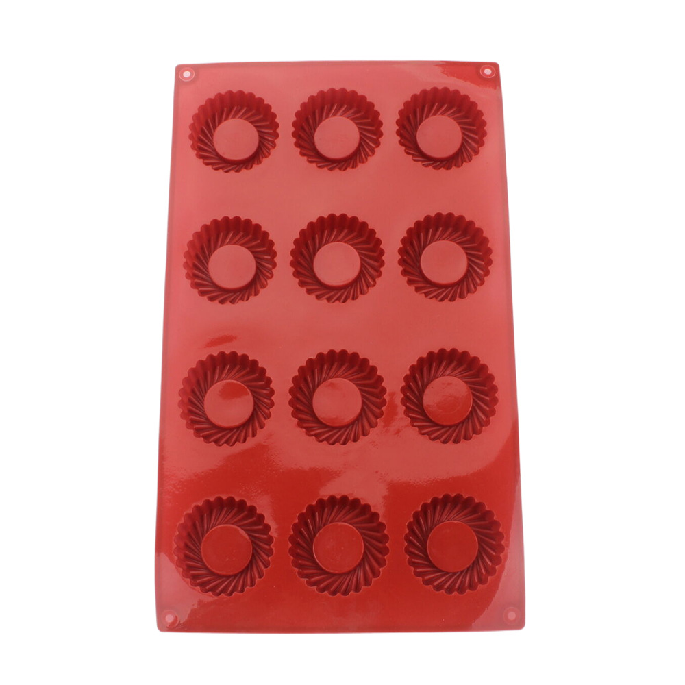 12 Holes Circular Vortex Shape - Donut Mold Silicone のレビューと価格