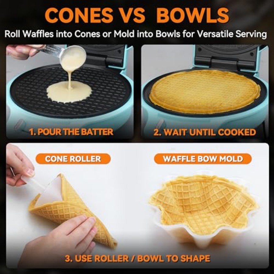 Waffle Cone Maker Machine with - Waffle Cone Maker のレビューと価格