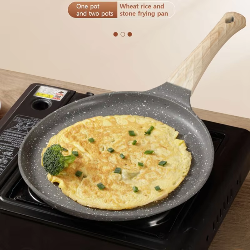 Maifan Stone Frying Pan Steak  - Danish Pancake Pan のレビューと価格
