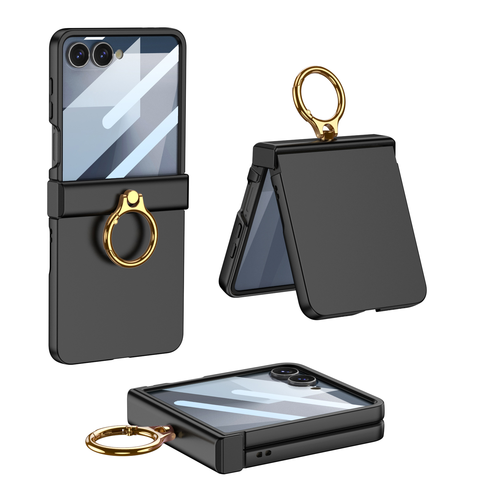 For Samsung Z Flip 7 Ring Stan - Taco Stand Holder のレビューと価格