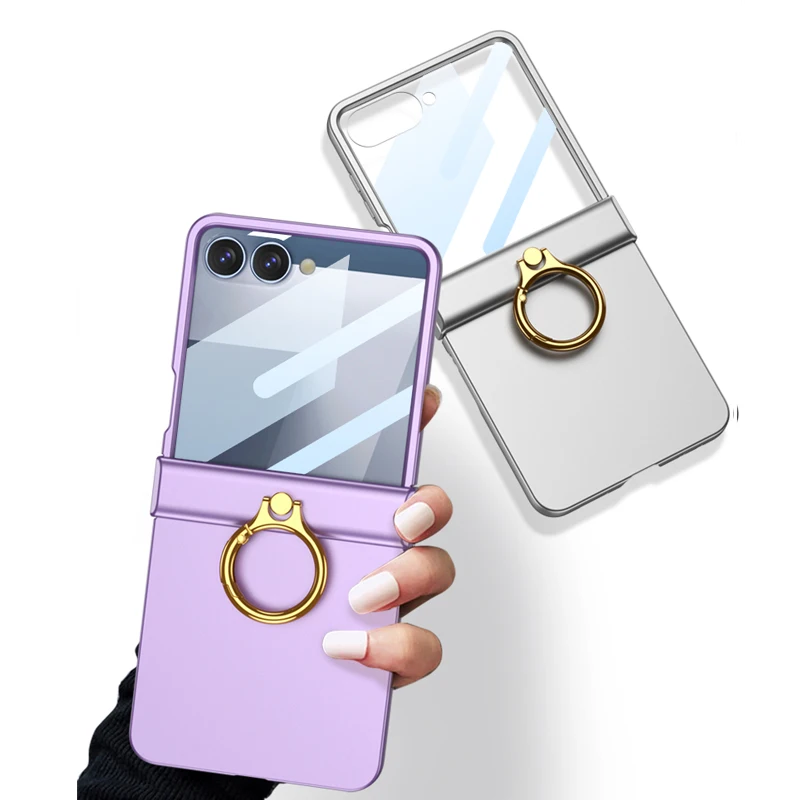 For Samsung Z Flip 7 Ring Stan - Taco Stand Holder のレビューと価格