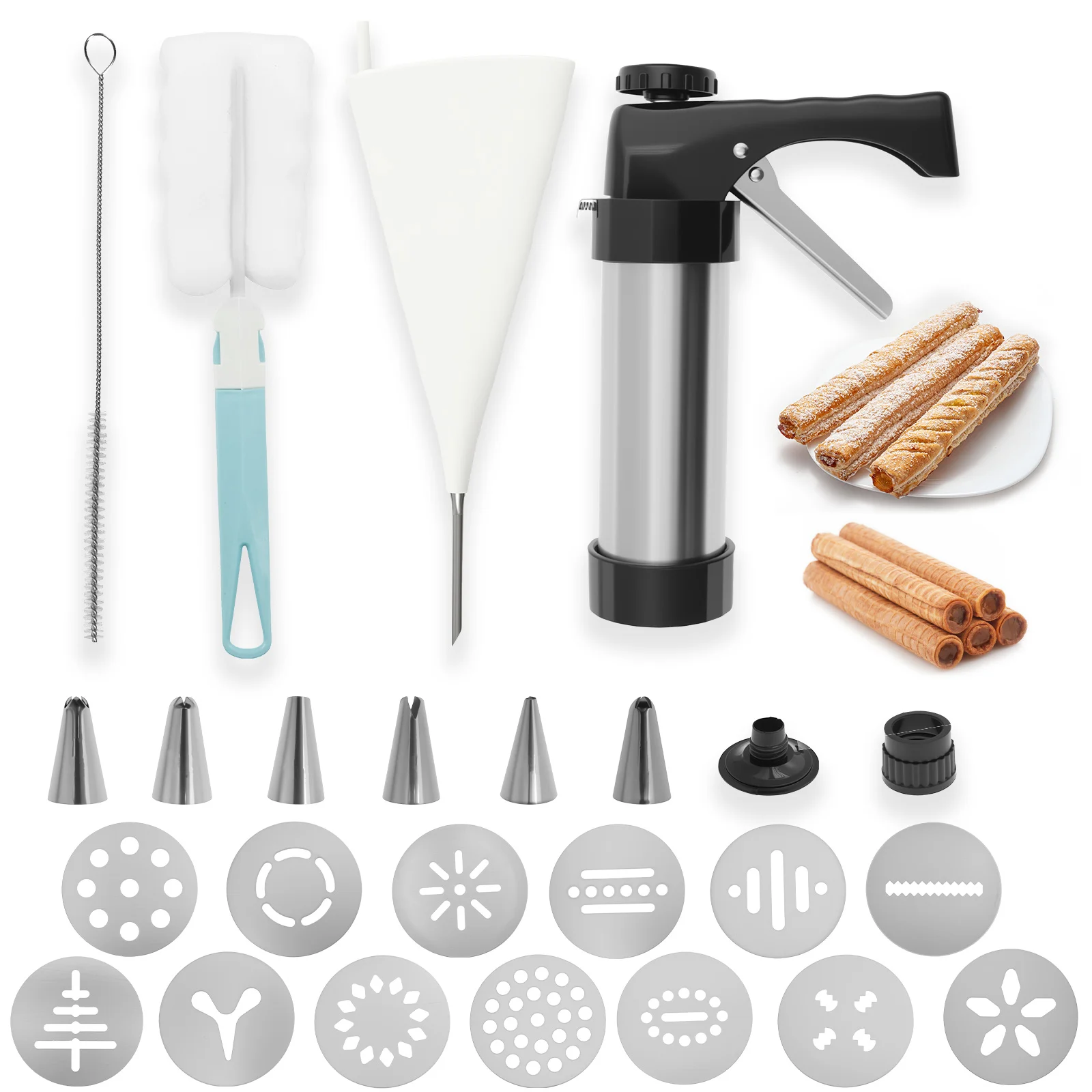 DIY Churro Maker Machine Cooki - Churros Maker Gun のレビューと価格