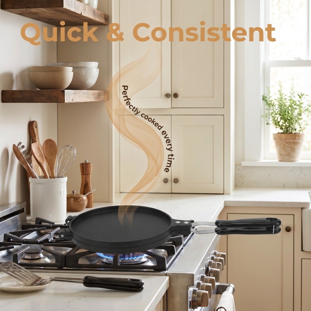Non Stick Egg Roll Press Alumi - Egg Waffle Pan のレビューと価格