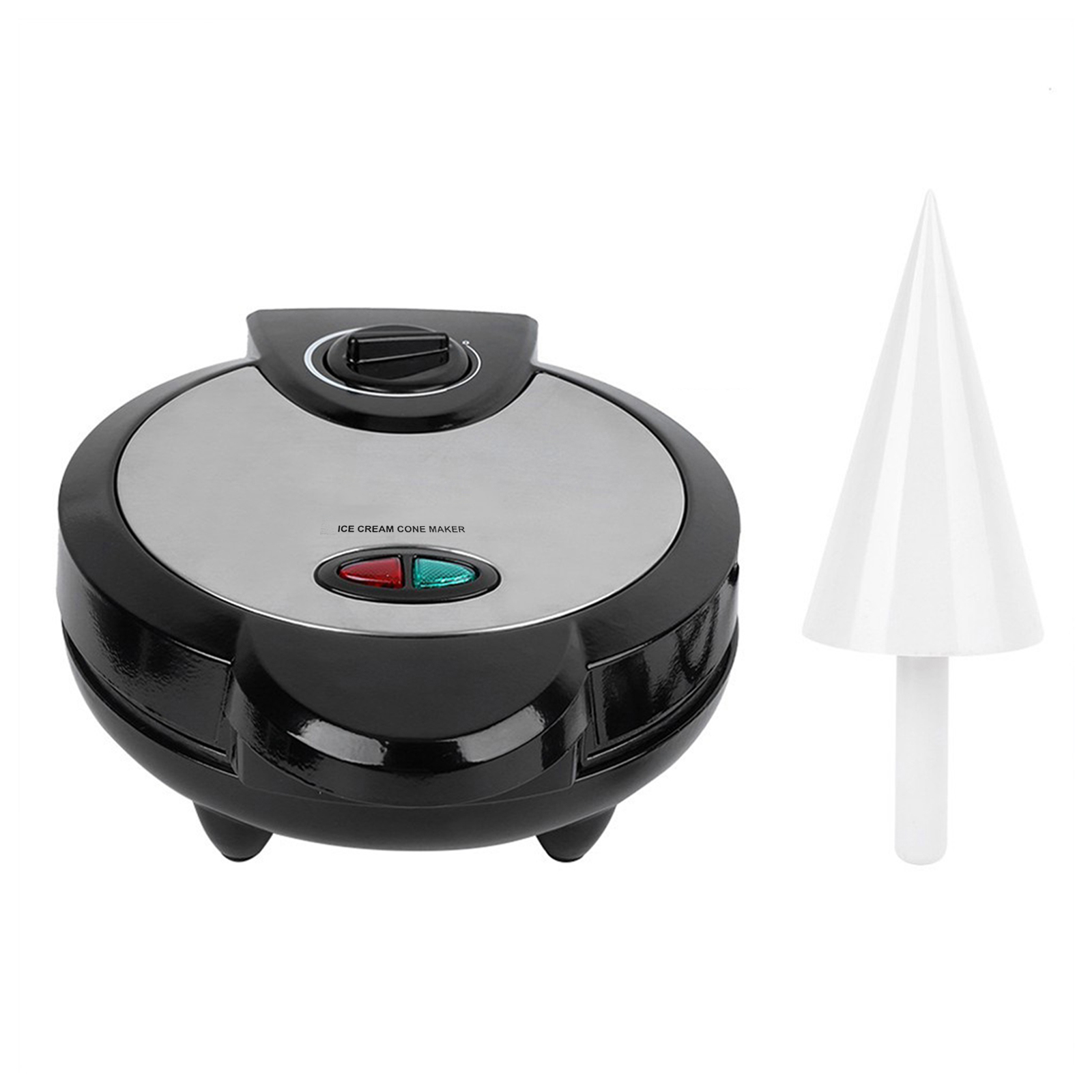 1200W Waffle Maker Nonstick Ba - Waffle Cone Maker のレビューと価格