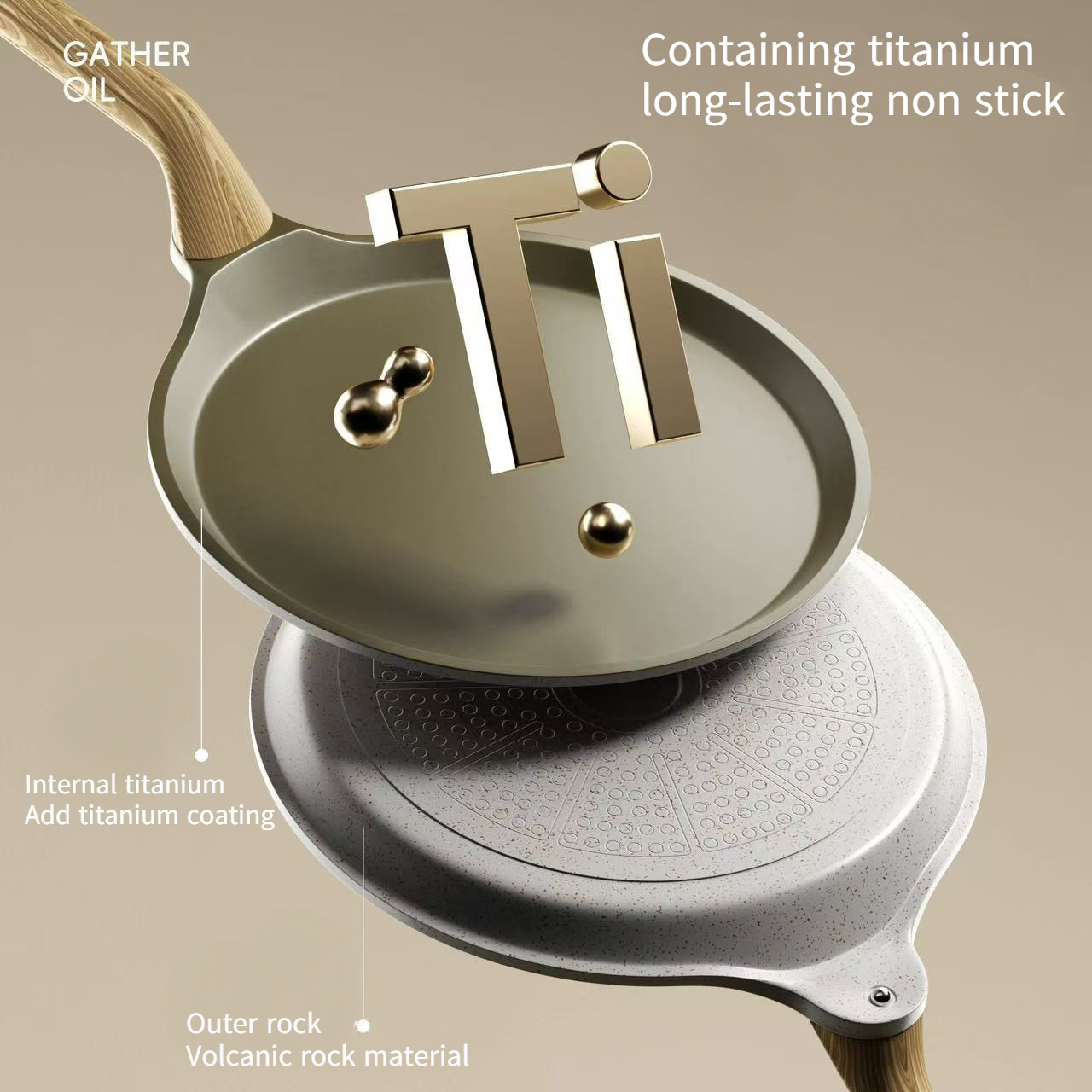 Titanium flat bottomed pan non - Danish Pancake Pan のレビューと価格