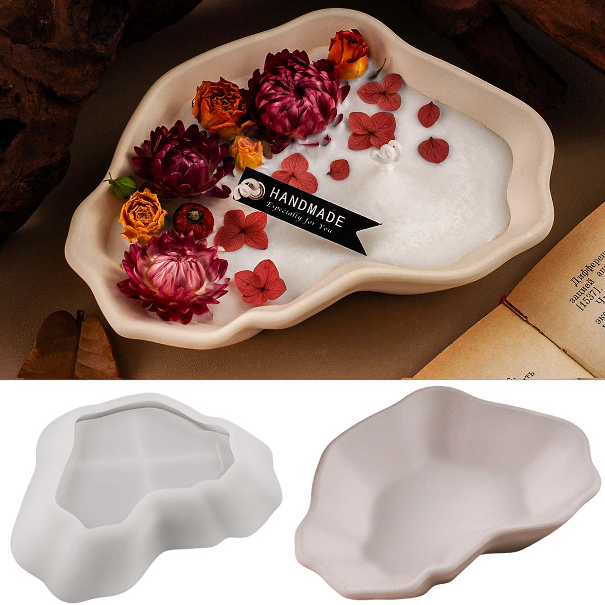 Irregular Candle Bowl Silicone - Potsticker Mold のレビューと価格