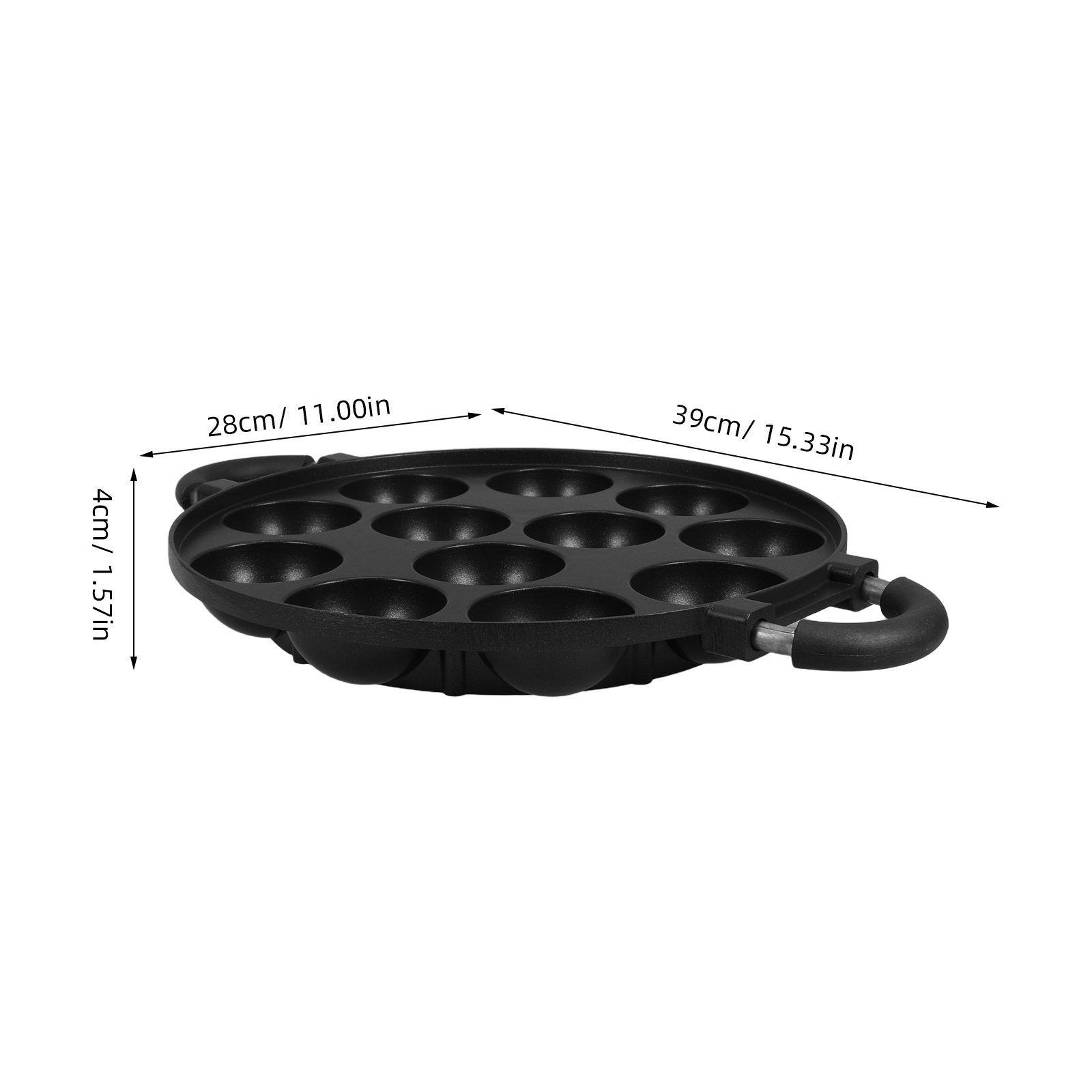 12 Hole Takoyaki Pan Nonstick  - Takoyaki Grill Plate のレビューと価格