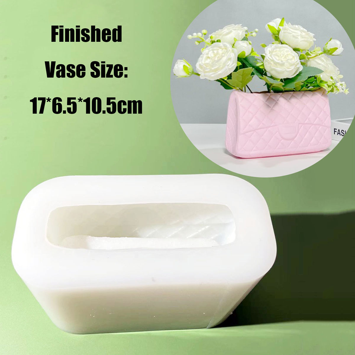 Luxury Handbag Vase Silicone M - Potsticker Mold のレビューと価格