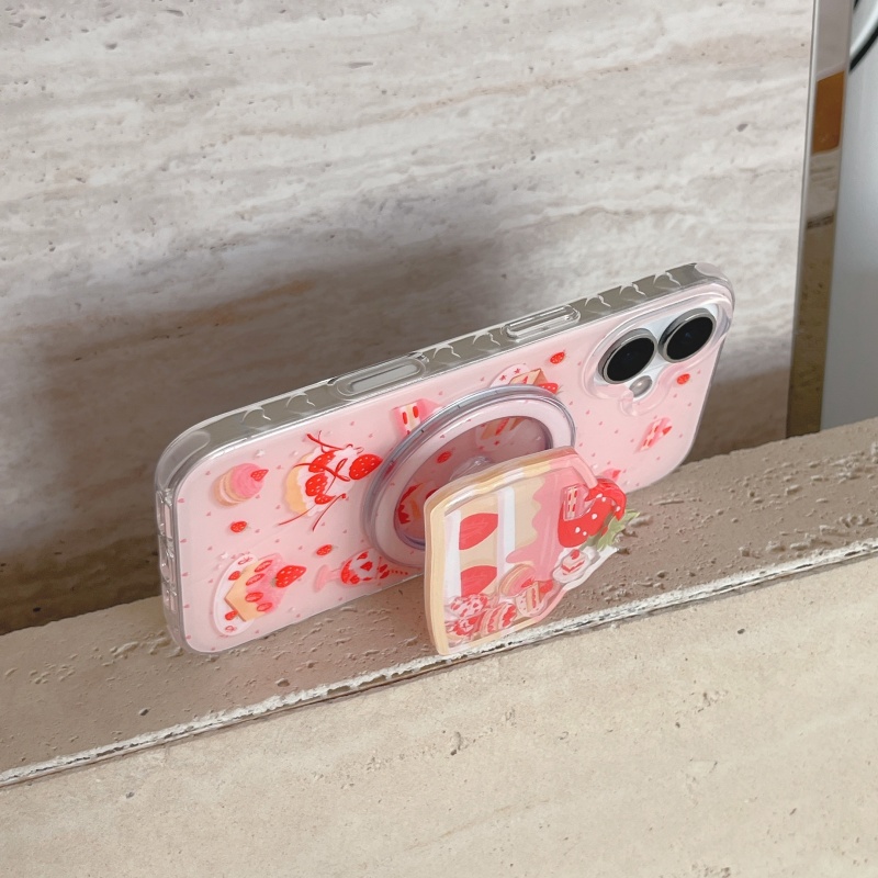 Cute Strawberry Cake Shaking B - Taco Stand Holder のレビューと価格