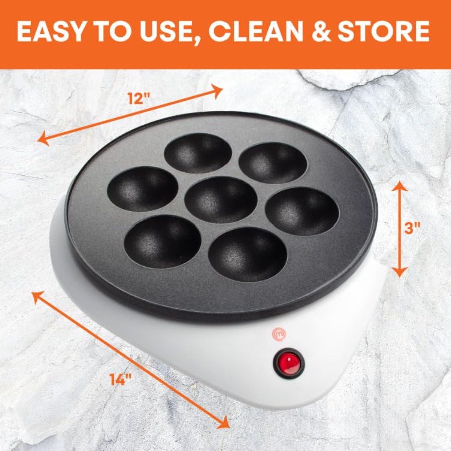 MasterChef Electric Ebelskiver - Takoyaki Grill Plate のレビューと価格