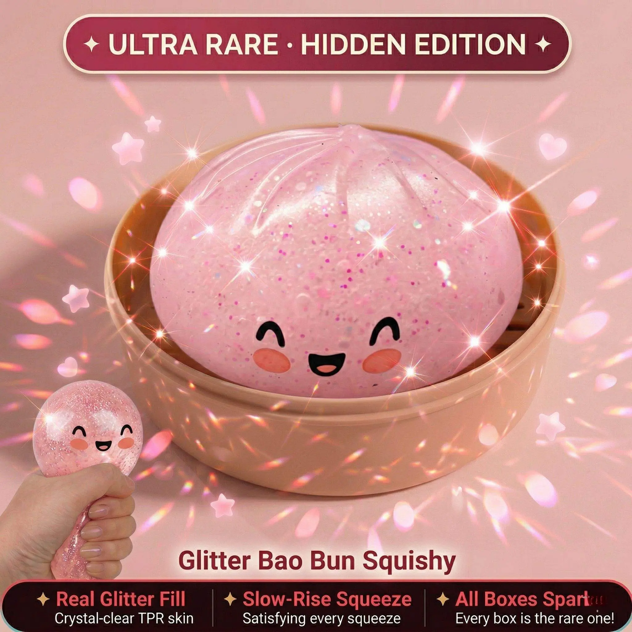 1pc Bamboo Steamer Bao Squishy - Bao Steamer Bamboo のレビューと価格