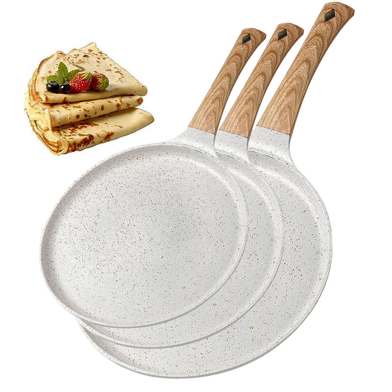 20/24/28cm Nonstick Crepe Egg  - Danish Pancake Pan のレビューと価格
