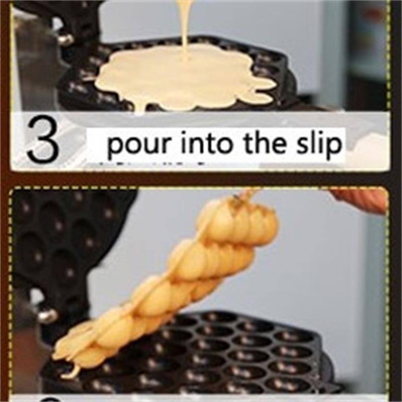 220V/ 110V Electric Chinese Bu - Egg Waffle Pan のレビューと価格