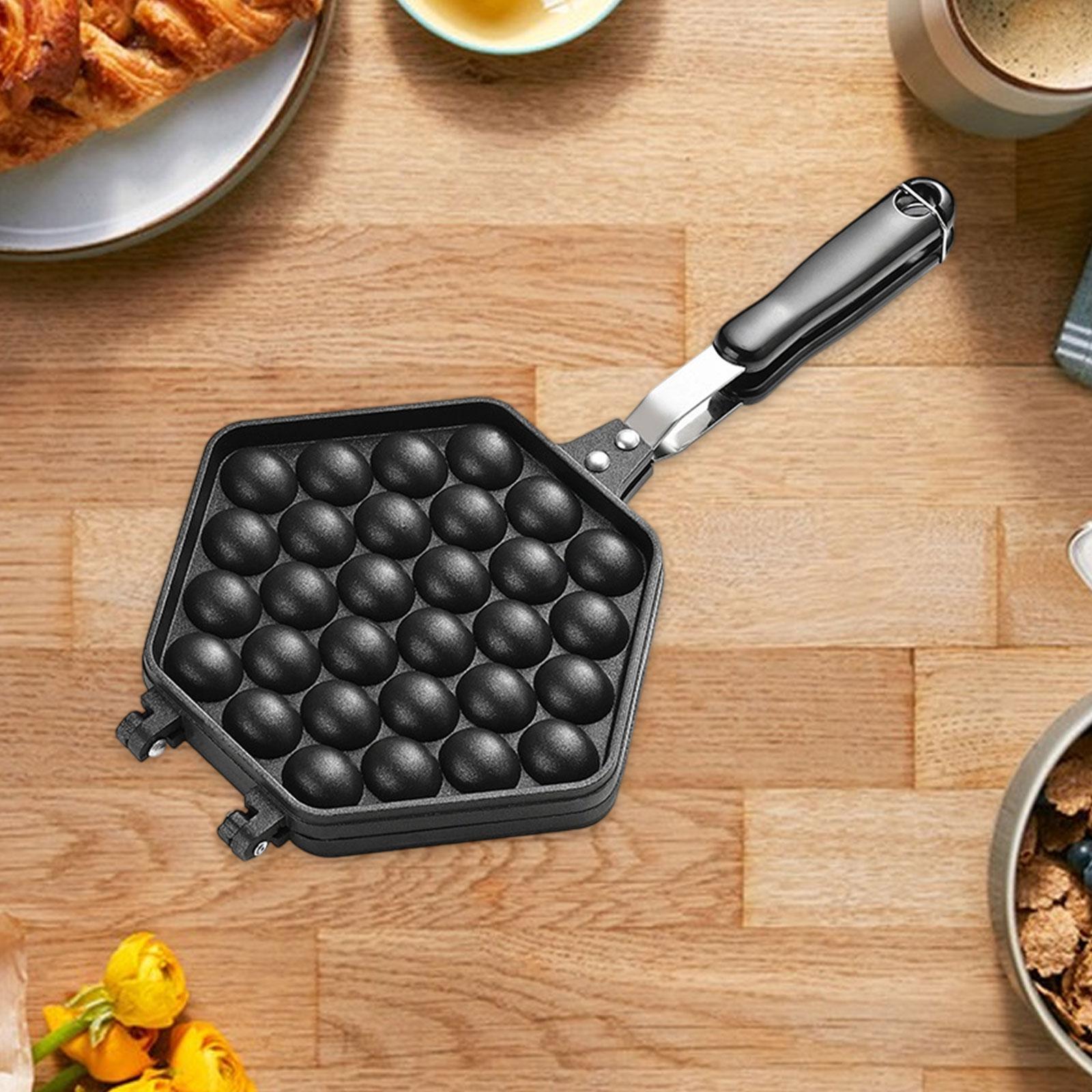 Bubble Waffle Maker Pan Homema - Egg Waffle Pan のレビューと価格