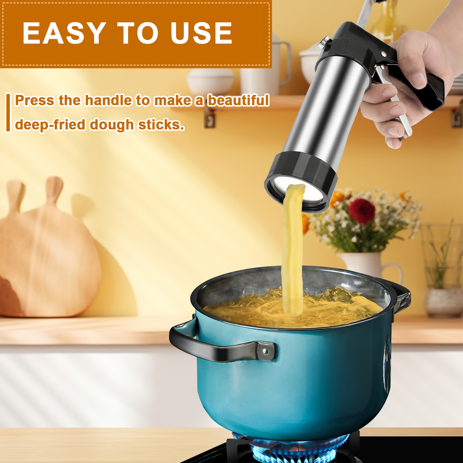 Churro Maker Machine Cookie Pr - Churros Maker Gun のレビューと価格