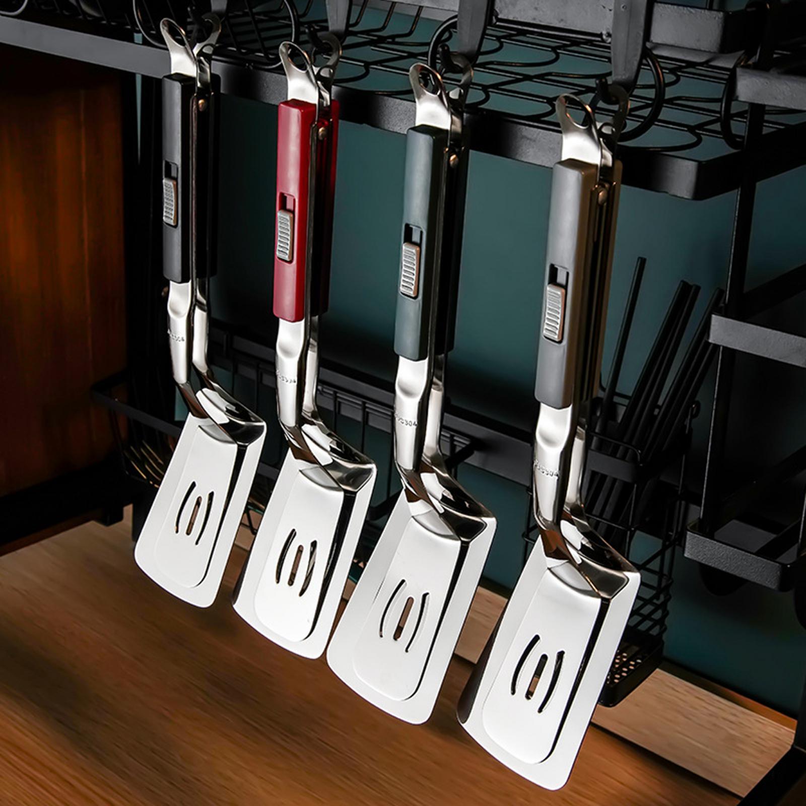 Stainless Steel Spatula Tongs  - Okonomiyaki Spatula のレビューと価格