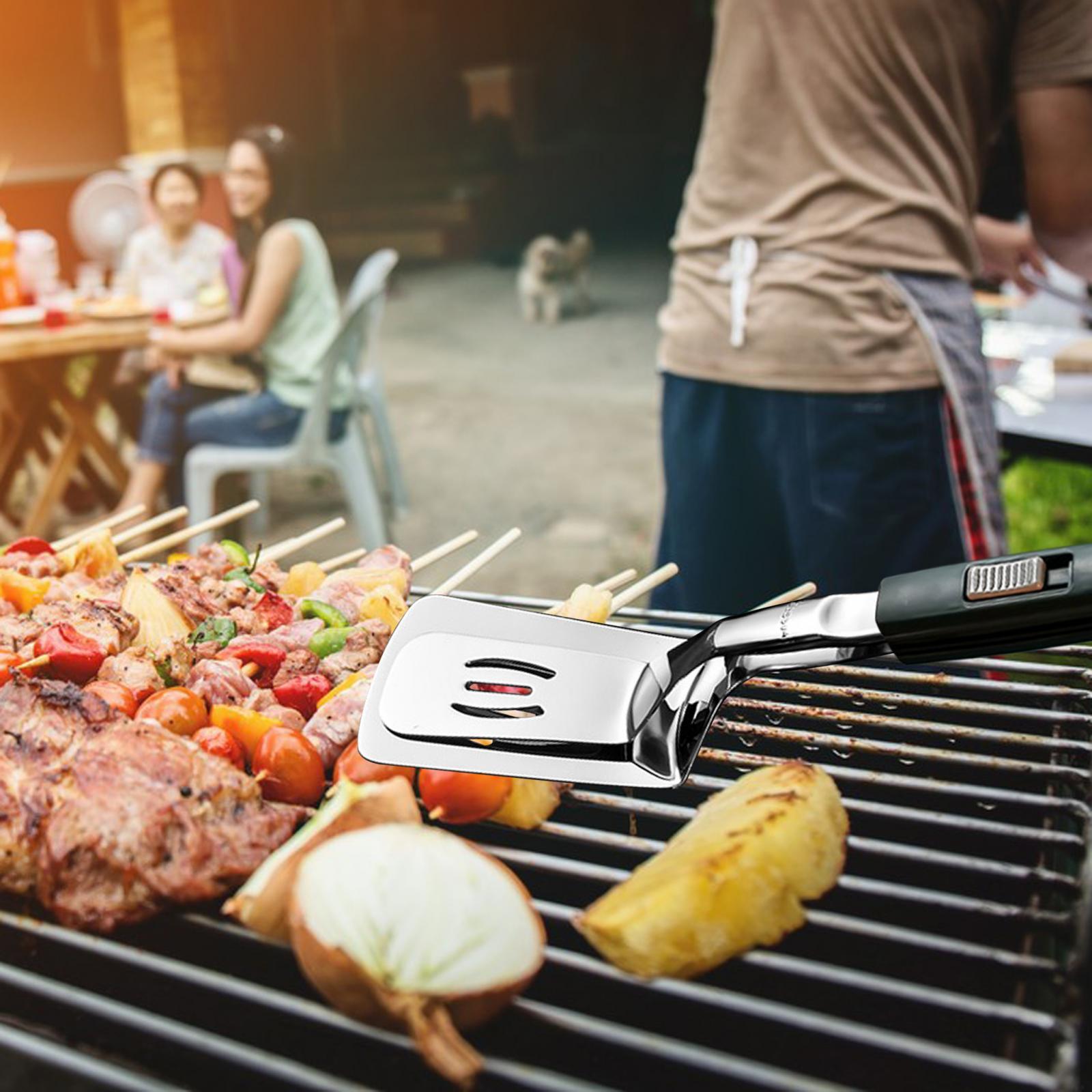 Stainless Steel Spatula Tongs  - Okonomiyaki Spatula のレビューと価格