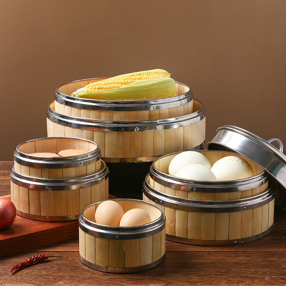 Dim Sum Bao Buns Woven Bamboo  - Bao Steamer Bamboo のレビューと価格