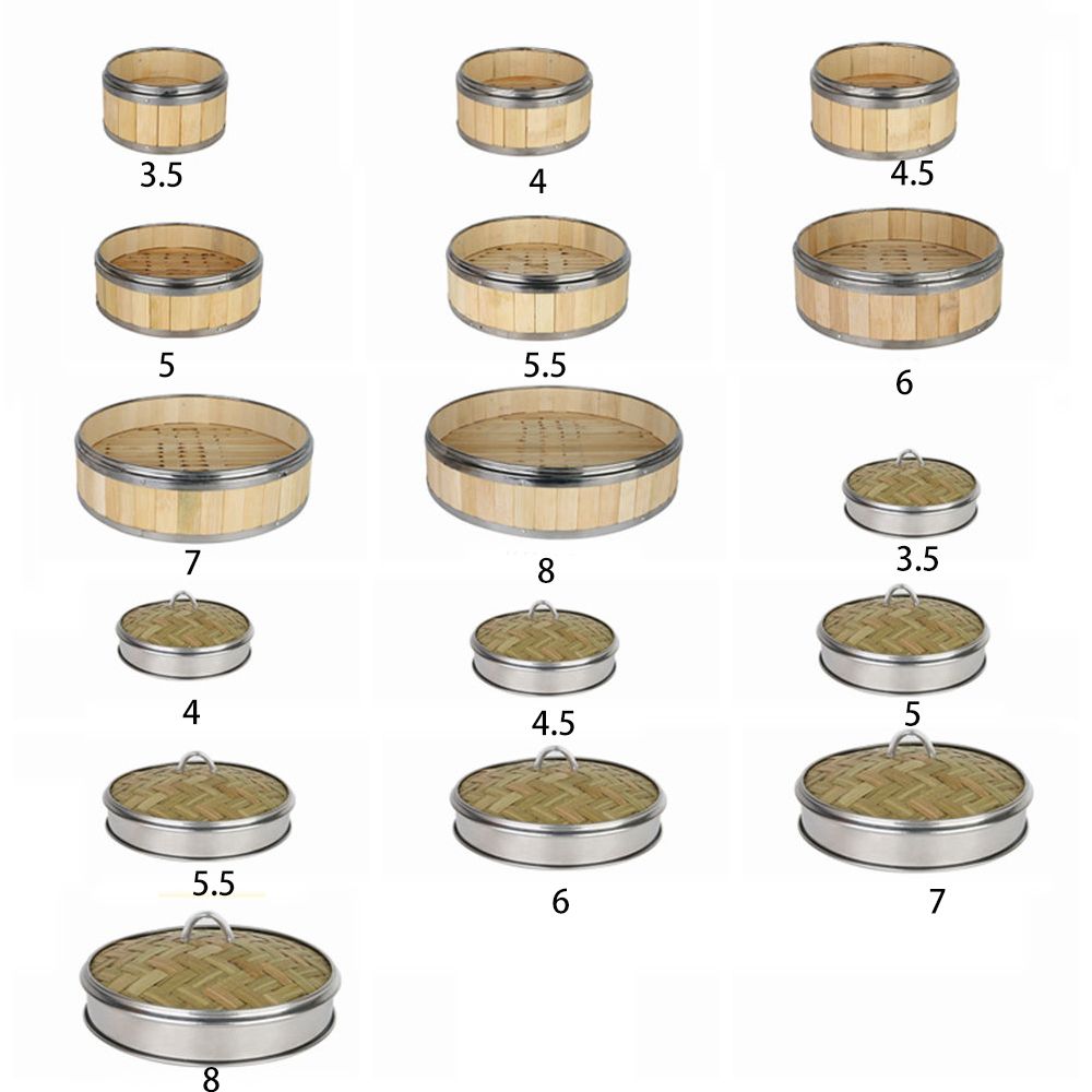 Dim Sum Bao Buns Woven Bamboo  - Bao Steamer Bamboo のレビューと価格