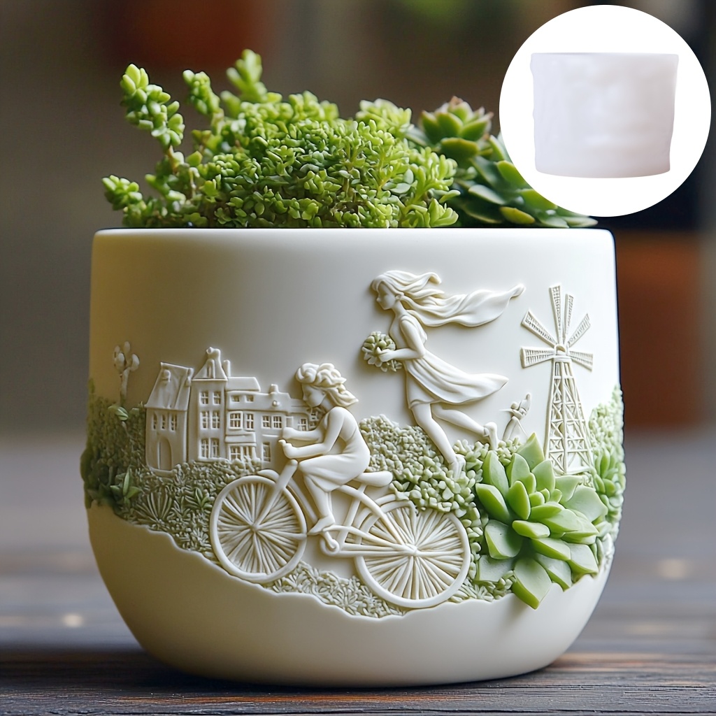 Beauty holding horse relief su - Potsticker Mold のレビューと価格