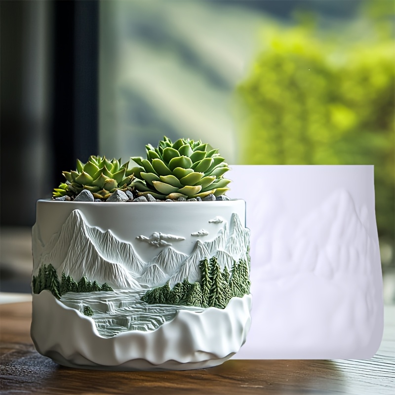Mountain relief succulent plan - Potsticker Mold のレビューと価格