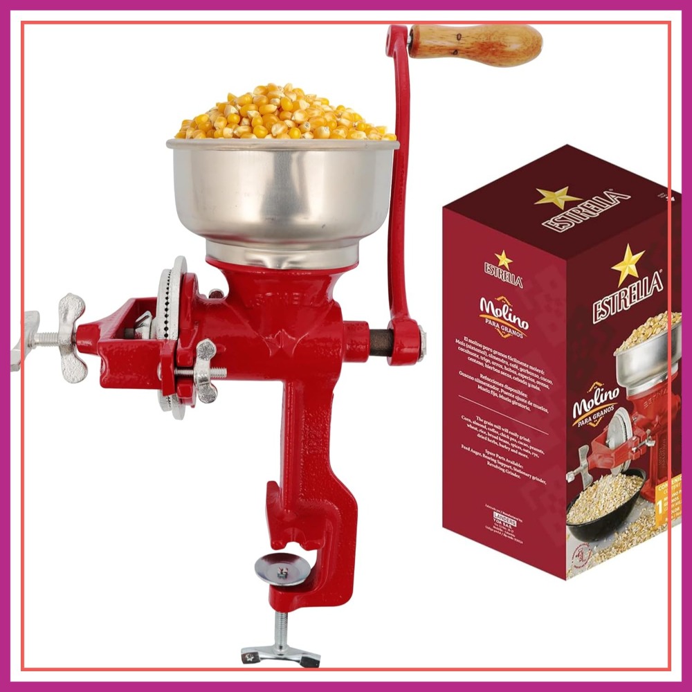 Manual Corn Grain Grinder Cast - Cast Iron Corn のレビューと価格