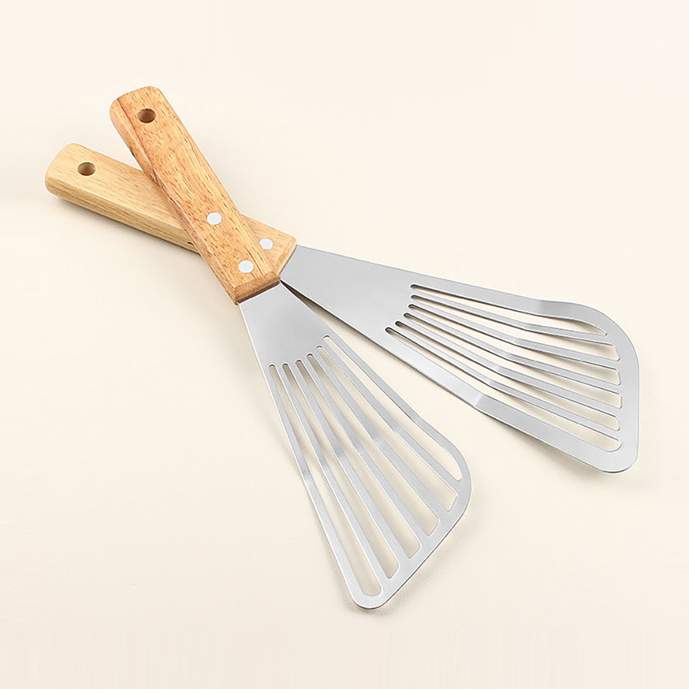 1PC Stainless Steel Fish Fryin - Okonomiyaki Spatula のレビューと価格