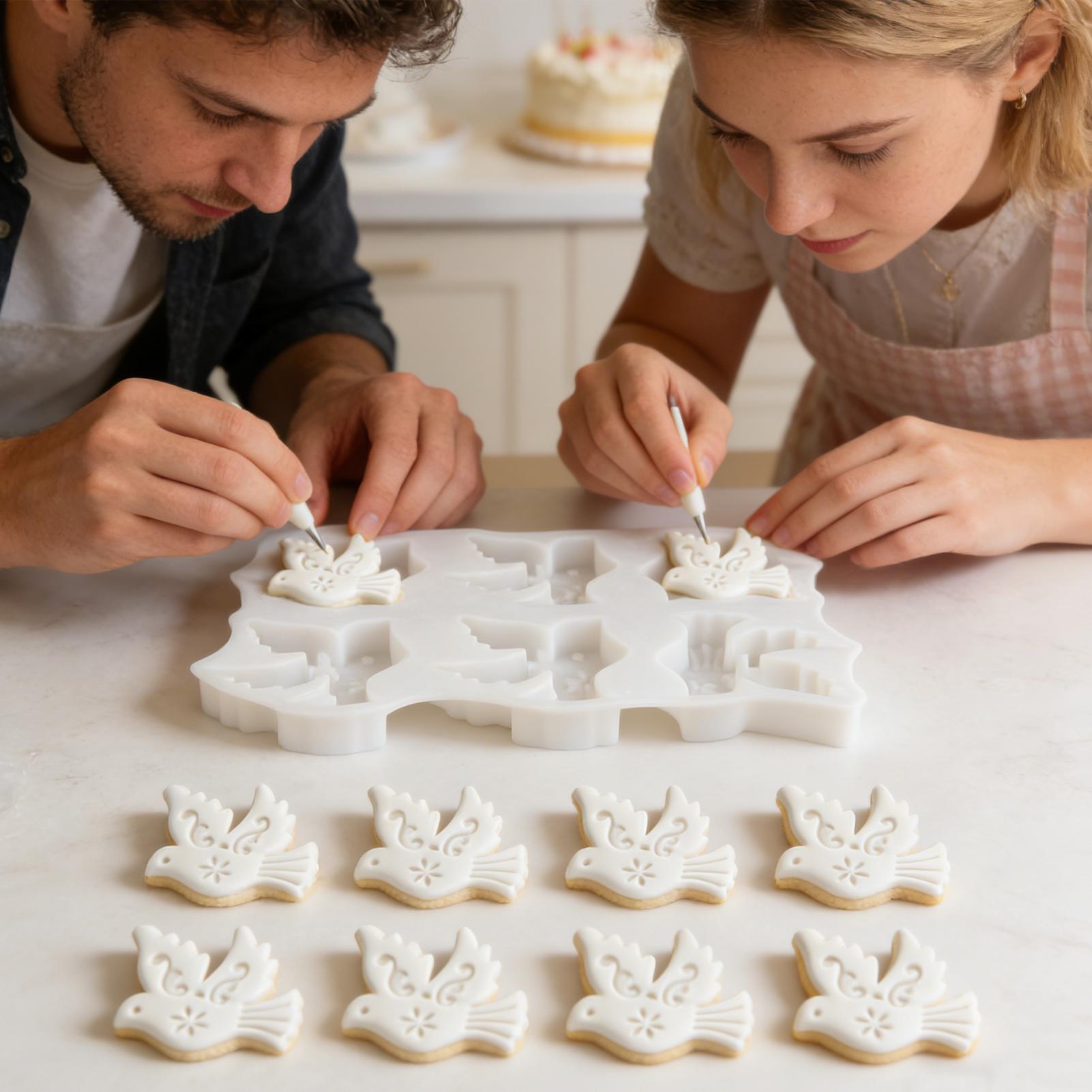 Bird Shape Silicone Mold 6-Cav - Potsticker Mold のレビューと価格