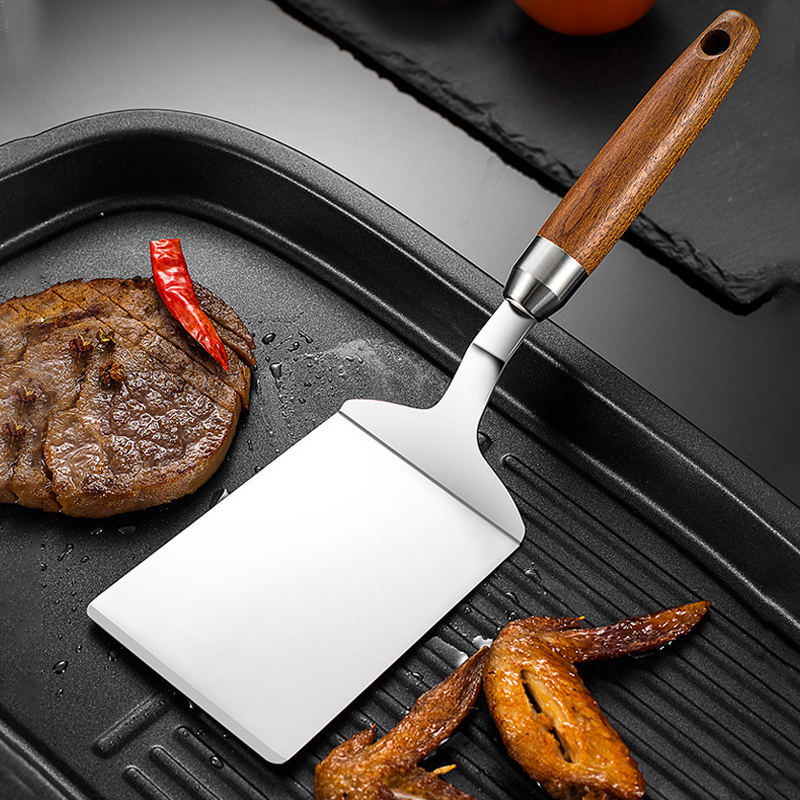 304 Stainless Steel Steak Spat - Okonomiyaki Spatula のレビューと価格