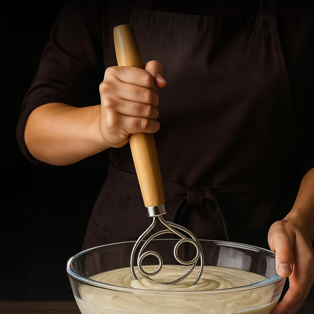 304 Stainless Steel Dough Whis - Danish Pancake Pan のレビューと価格