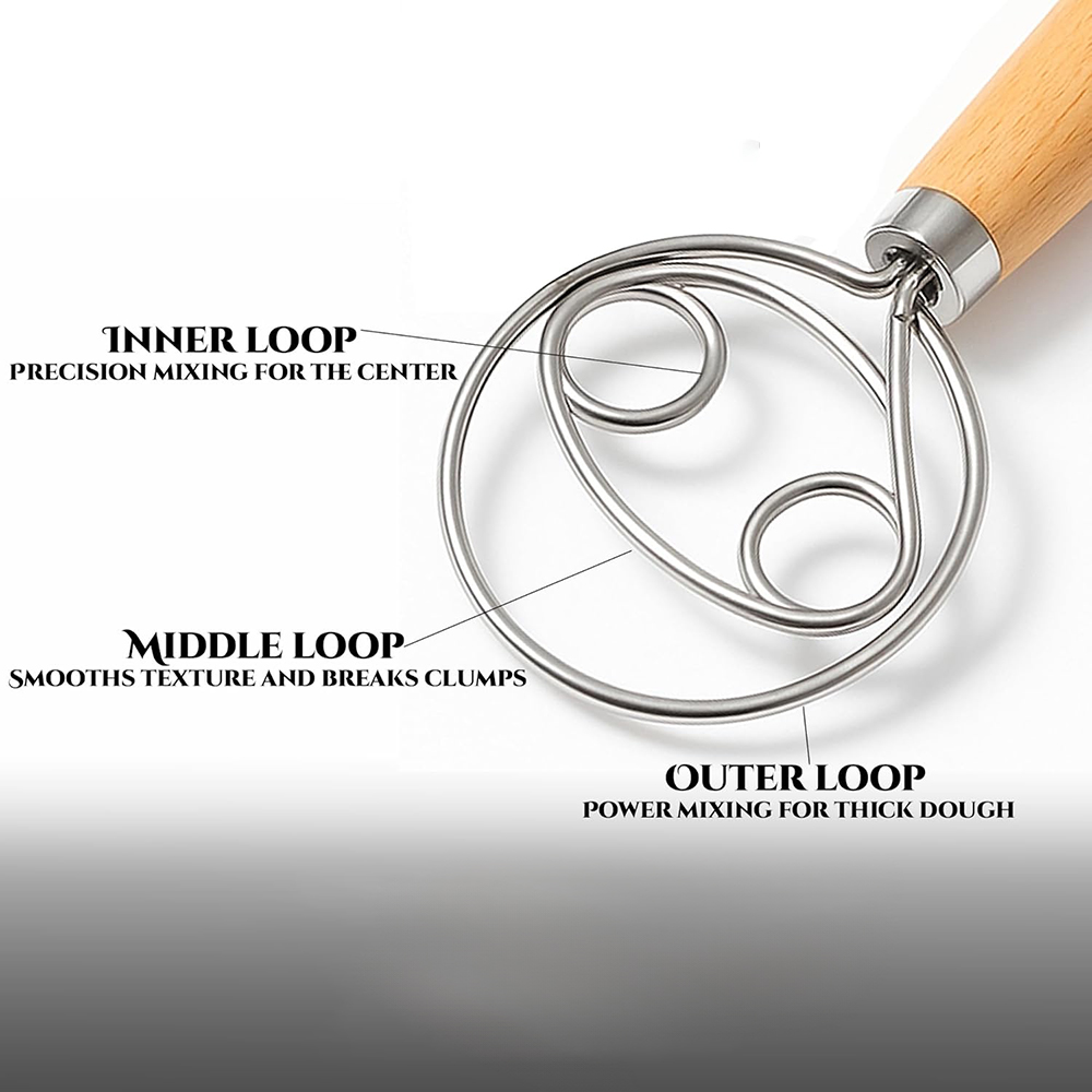 304 Stainless Steel Dough Whis - Danish Pancake Pan のレビューと価格
