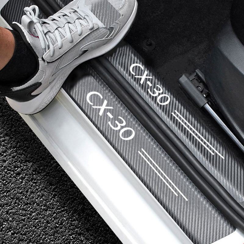 Car Door Sill Guard Plate Thre - Crepe Pan Carbon のレビューと価格