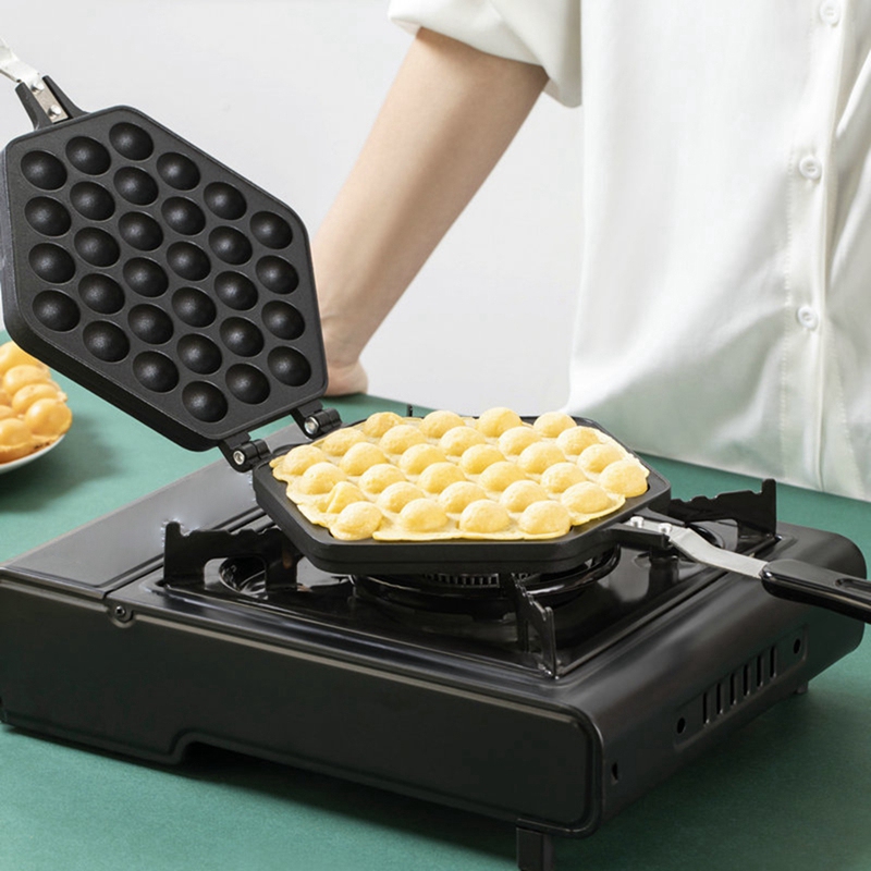 Egg Bubble Cake Baking Pan Mol - Egg Waffle Pan のレビューと価格