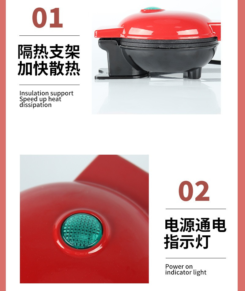Multi Functional Mini Heart-sh - Mini Pancake Griddle のレビューと価格