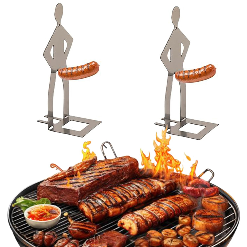 5-1PCS BBQ Sausage Holder Stai - Hot Dog Press のレビューと価格